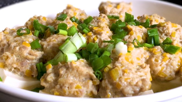 Pumpkin Meatball with Tofu