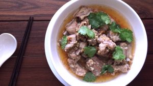 3 Ingredients Steam Pork Ribs with Taucu (Fermented Bean Paste)