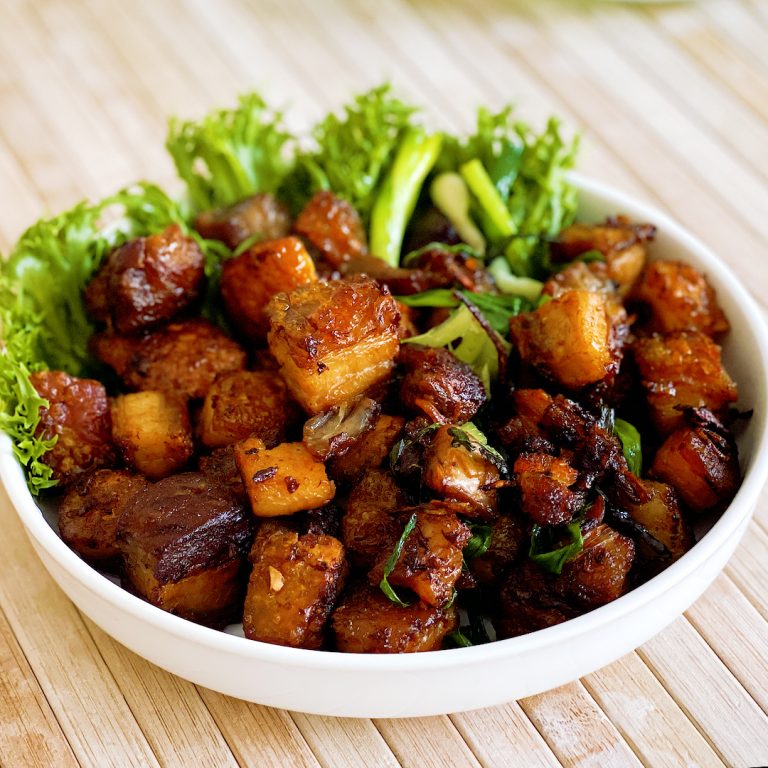 stir fry roast pork belly
