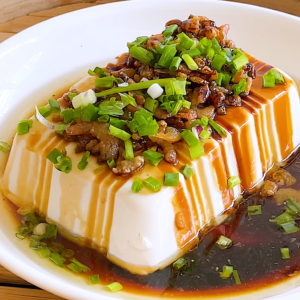 Easy Chinese Style Steamed Tofu | Steamed Tofu with Dried Shrimps