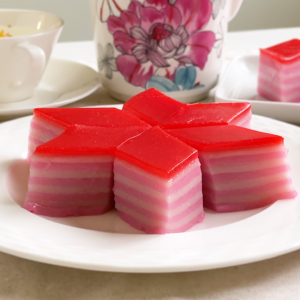 Nine-Layered Kuih | Kuih Lapis |  Gao Teng Kueh | Jiu Ceng Gao | 九层糕食谱 | Nyonya Kuih