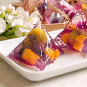 Fruit Jelly Dumplings Zongzi | 水果果冻燕菜糕粽子