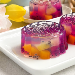 Fruit Jelly Mooncake | 水果果冻燕菜月饼