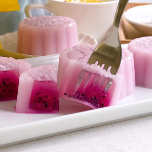 Dragon Fruit Agar-agar Jelly Mooncake | Agar-agar Recipes | Mid Autumn Festival Mooncake | 火龙果燕菜果冻月饼