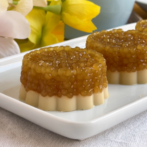 Gula Melaka Sago Agar-agar Jelly | Agar agar Recipes | Sago & Jelly Desserts | 马六甲西米燕菜糕食谱, 燕菜糕食谱