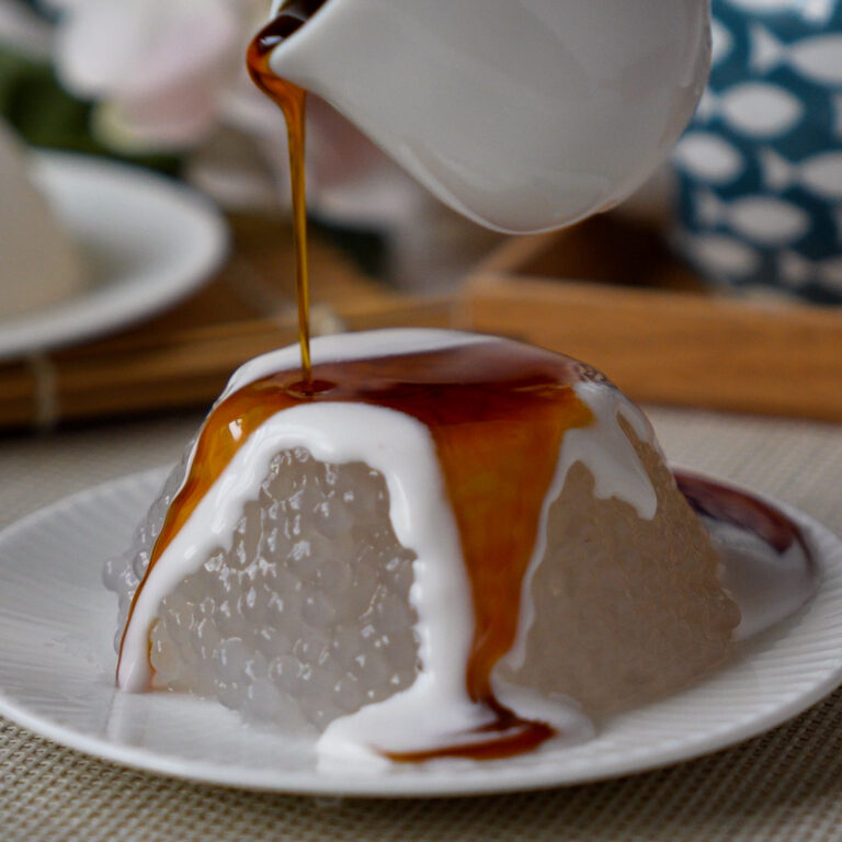 Sago Gula Melaka Dessert Recipe