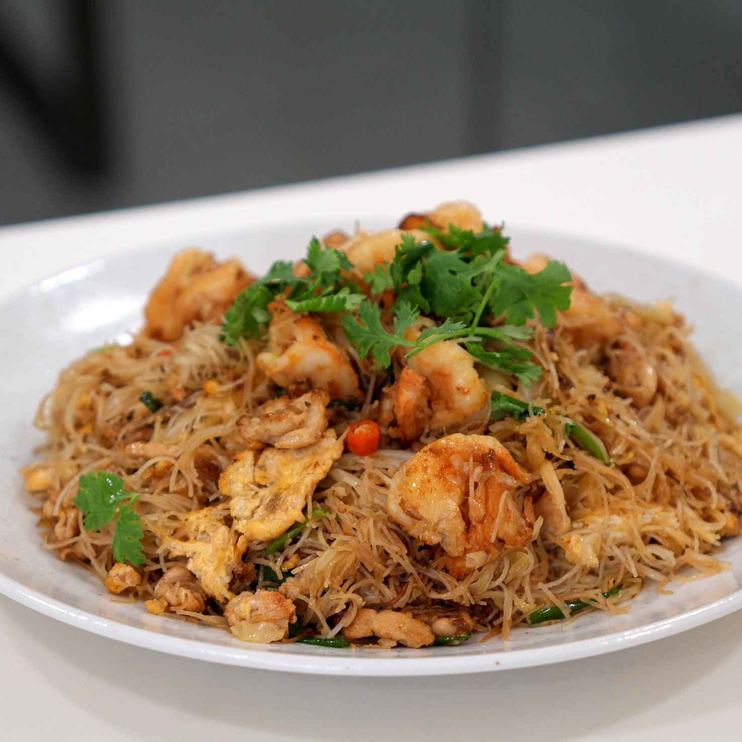 Chinese style stir-fry Meehoon recipe; Chinese recipes