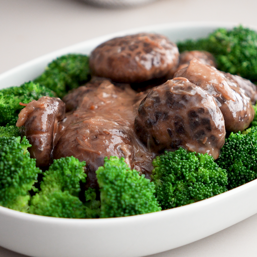 Braised Mushrooms with Broccoli Recipe; Chinese Recipes