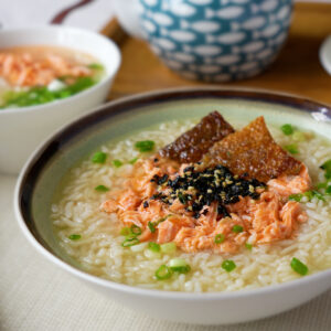 Salmon Rice in Tea Broth (Ochazuke-Inspired)