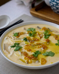 Steamed Egg with Fish Slices Recipe_Steamed Egg Recipe