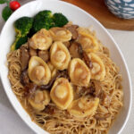 Braised Abalone Mushroom Noodles Recipe for Chinese New Year