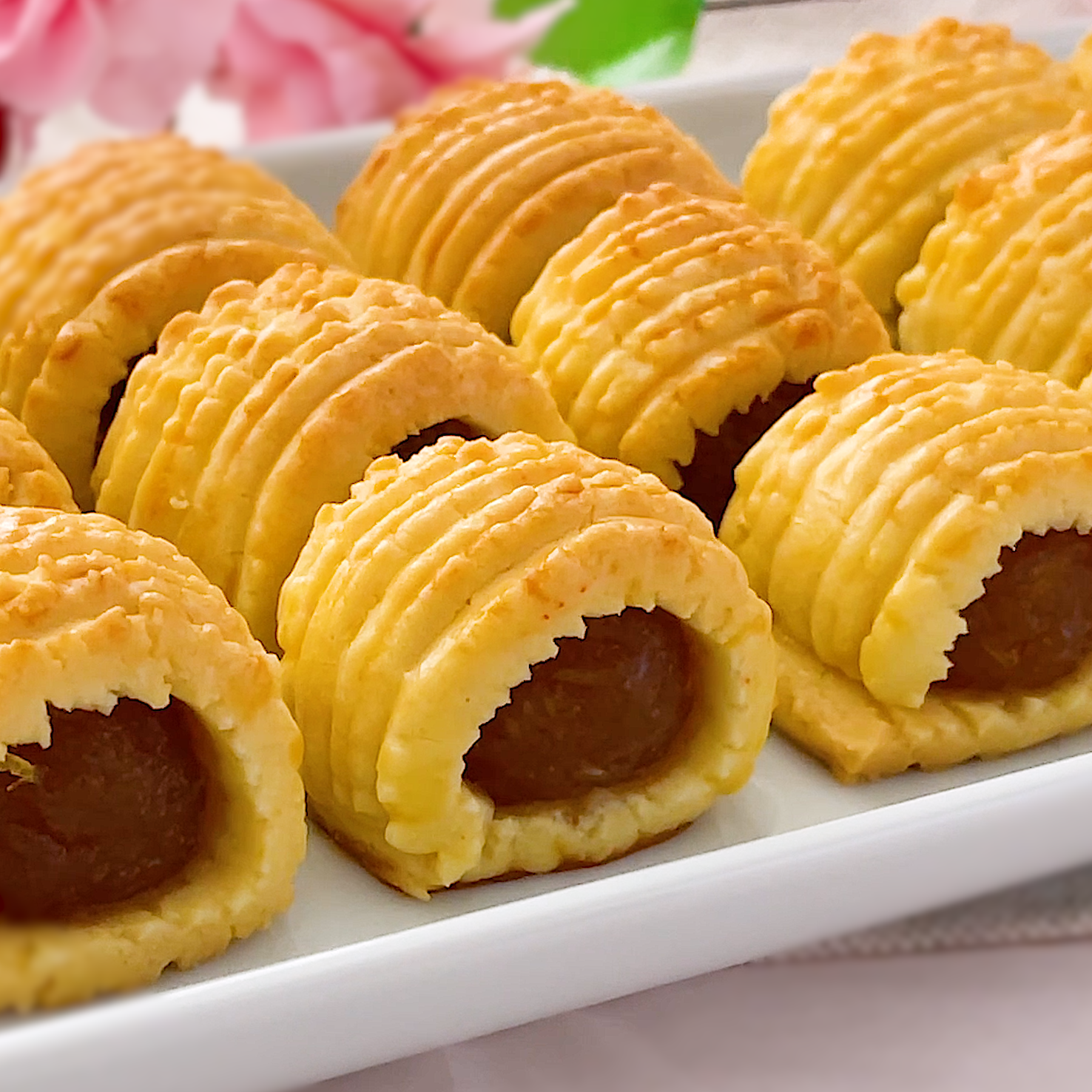 Pineapple tart recipe for Chinese New Year Cookies.