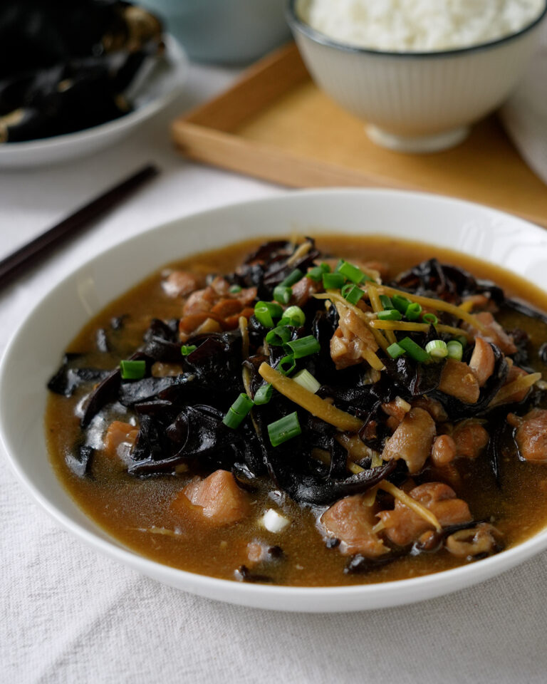 Black Fungus Chicken Recipe